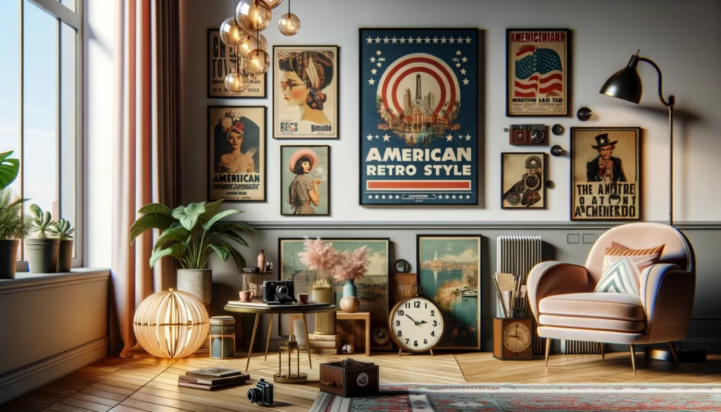 アメリカンレトロスタイルで部屋を彩る：個性溢れるインテリアの魅力 | EconoChicInteriors