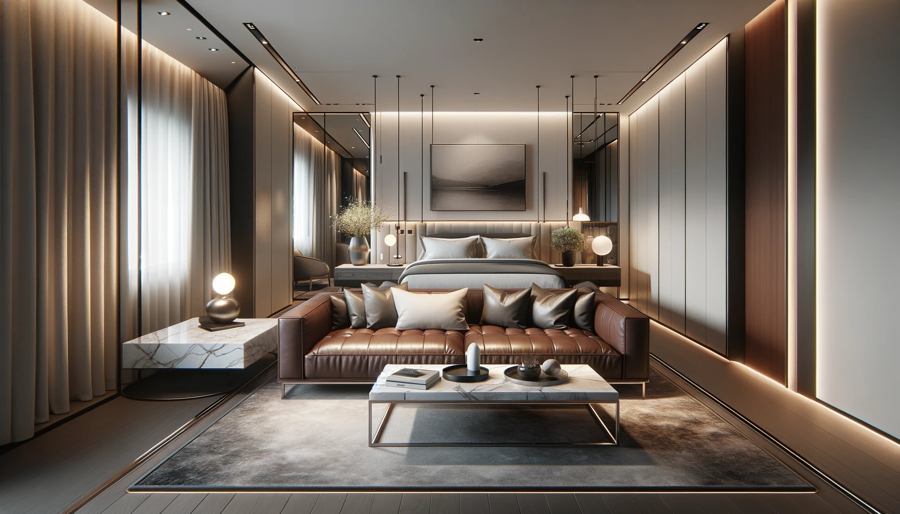 ホテルライクな部屋でラグジュアリーな空間を!寝室やリビングの例をおしゃれな画像で解説 | EconoChicInteriors