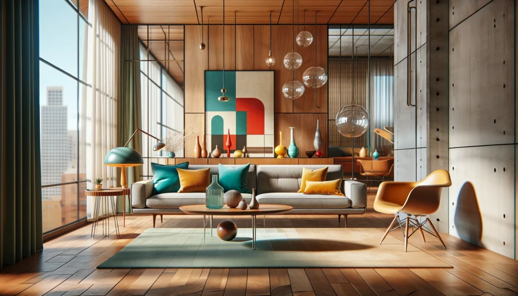 ミッドセンチュリーモダンとは？時代を超えたインテリアの魅力をリビングの例で解説 | EconoChicInteriors