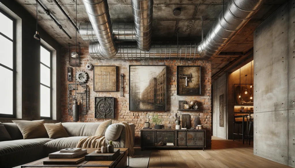 インダストリアルデザインで創る無骨でクールな家のコツ!内装・家具選びを画像で解説 | EconoChicInteriors