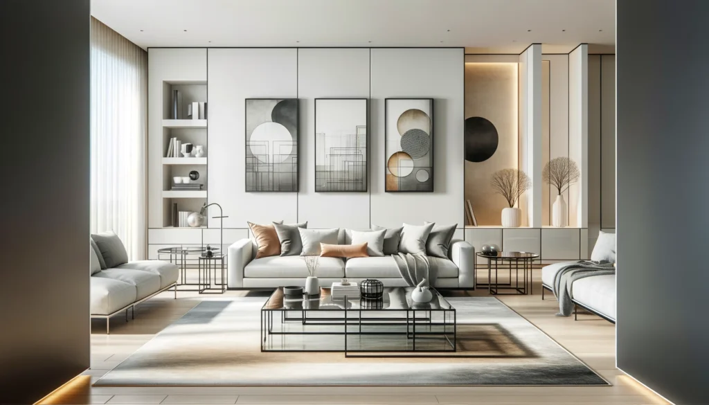 【作り方】モダンなインテリアでシンプルな部屋を!基本とステップを画像で解説! | EconoChicInteriors