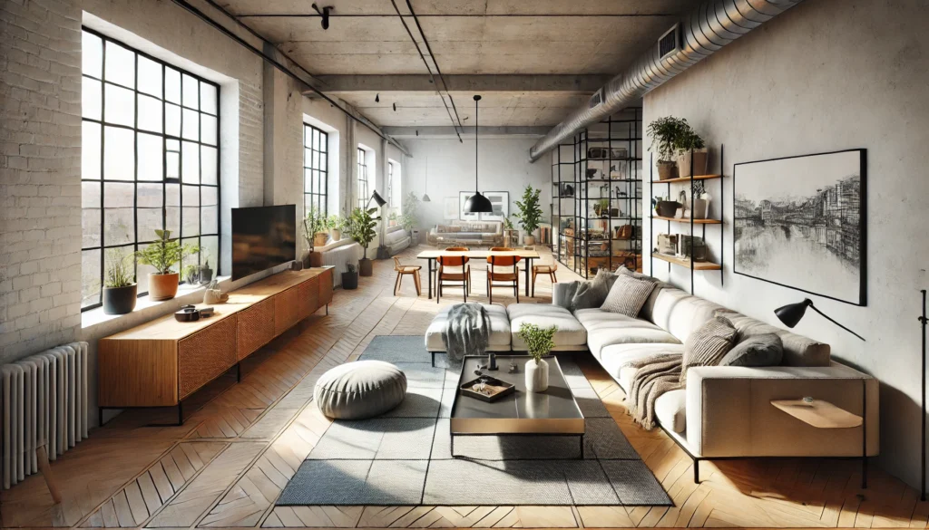 スカンジナビアとインダストリアルの組み合わせ!温かみとクールなスタイルを部屋に取り入れよう | EconoChicInteriors